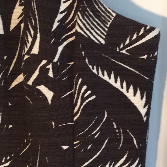 Tory Burch cotton Linen shift dress sz 14 brown - Picture 2 of 8